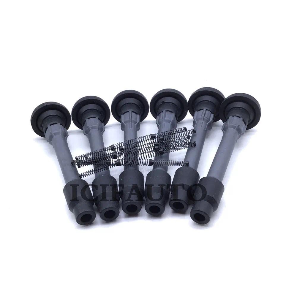 ใหม่คอยล์จุดระเบิดเปลี่ยนยาง Boot สําหรับ Honda Fit Civic 1.5L 2.0L L4 30520-5R0-003, CM11121A, 3052