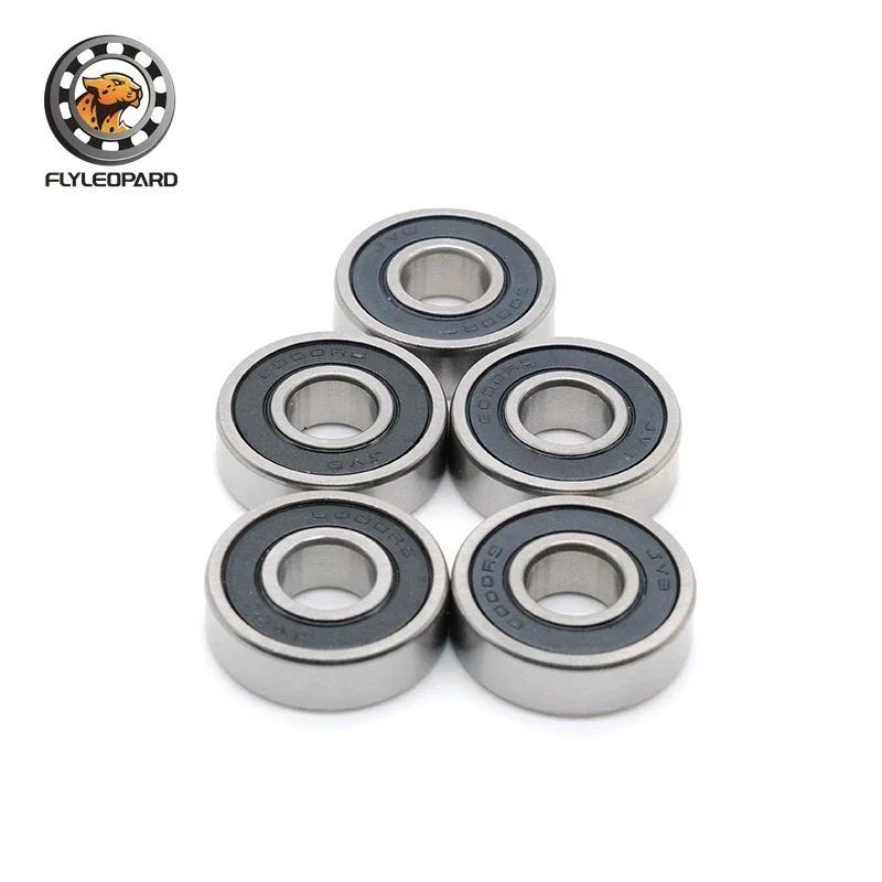 6000-2RS Bearing 10x26x8 mm 4PCS  Bicycle Frame Pivot Repair Parts 6000 2RS RS Ball Bearings