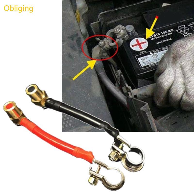 Obliging สายเคเบิลเทอร์มินัลทองแดง 8 มม. สําหรับยานพาหนะหลายตัว Stable Power Transfer Build