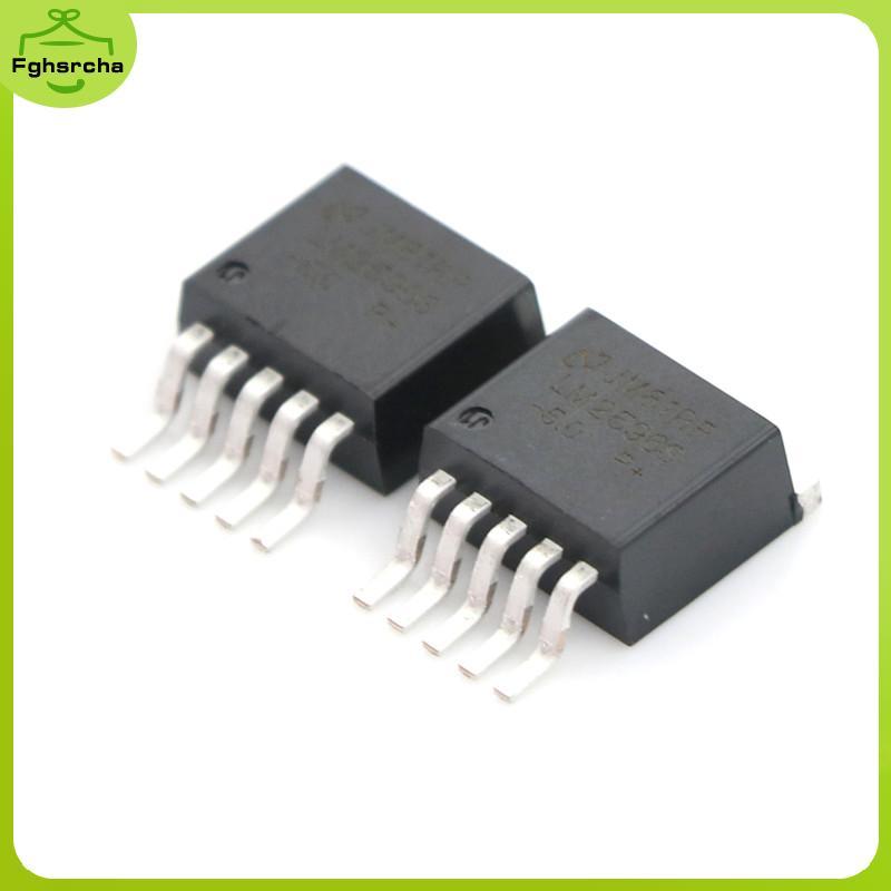 10pcs LM2596S-5.0 LM2596 เครื่องปรับแรงดันไฟฟ้า IC SMD TO-263-5 5V 3A