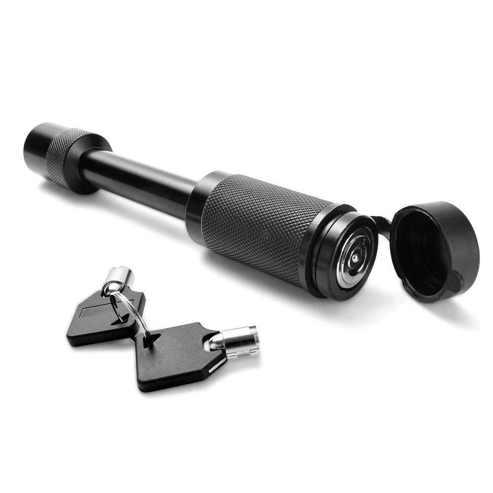 DWCX 5/8" RV Trailer Hitch Pin Lock MIC-HL-227C สําหรับ 2 "x2" ลากจูงตัวรับสัญญาณหลอด 2 Keysauto ชิ้