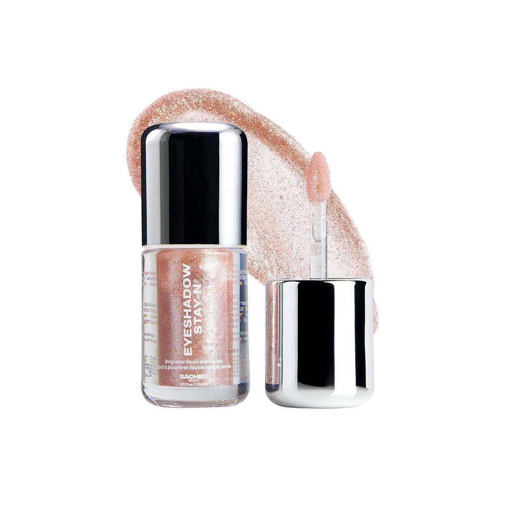 Sacheu Liquid Eyeshadow STAY-N Longwear Eye Makeup Buildable Highly Pigmented & Blendable Eye Shadow