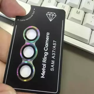 ฟิล์มเลนส์กล้อง สำหรับ Samsung A57 5G/A37 5G iRon Ring ฟิล์มวงแหวนป้องกันรอยเลนส์กล้อง ฝาครอบกระจกกล้อง สวย แข็งแรง