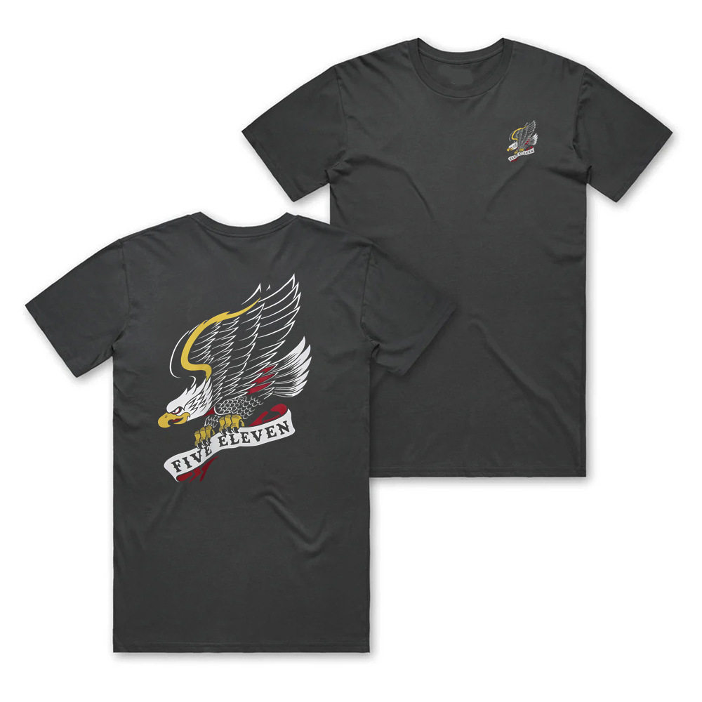 Tough Guy Club Summer New Arrival Eagle Logo of the 11th Squadron Crew Neck T-Shirt A Must-Have for 