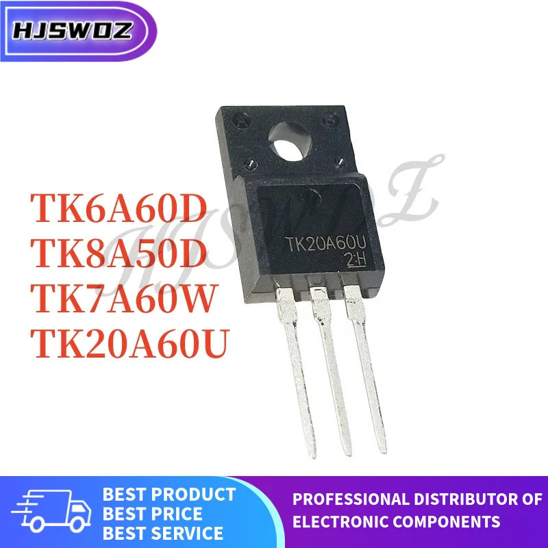 10 ชิ้น/ล็อต TK20A60U K20A60U TK7A60W K7A60W TK8A50D K8A50D TK6A60D K6A60D TO-220F High-power In Sto