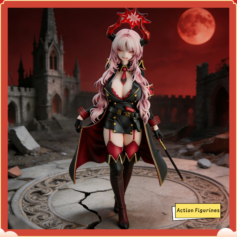 Yu Yue [รุ่น Overseas] นําเข้าคุณภาพ Azure File Figurines GK รุ่นอินเทรนด์เล่นรูปปั้นเกม Merchandise ของขวัญ Action Figurines