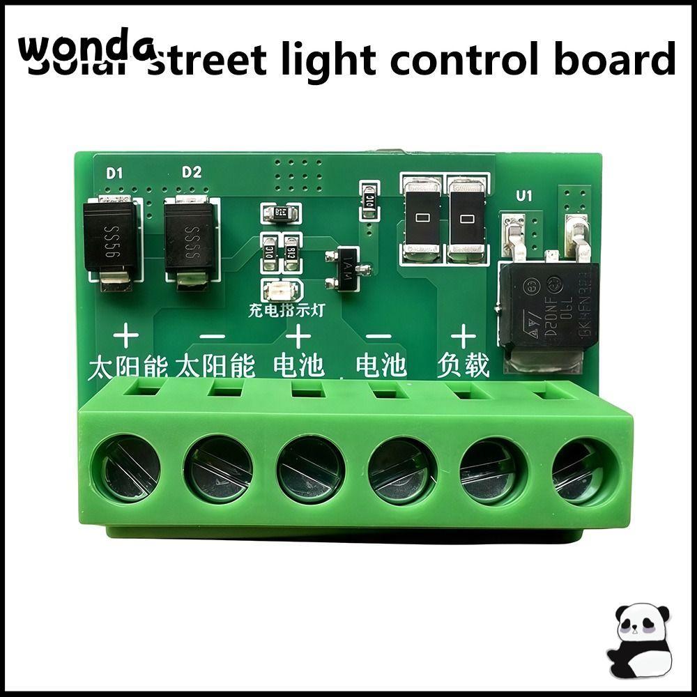 WONDA 1 ชิ้นแผงวงจรควบคุม,อัตโนมัติเต็มรูปแบบ 10A Street Light Board,อัตโนมัติบน DC 6-45V LED Controller Board