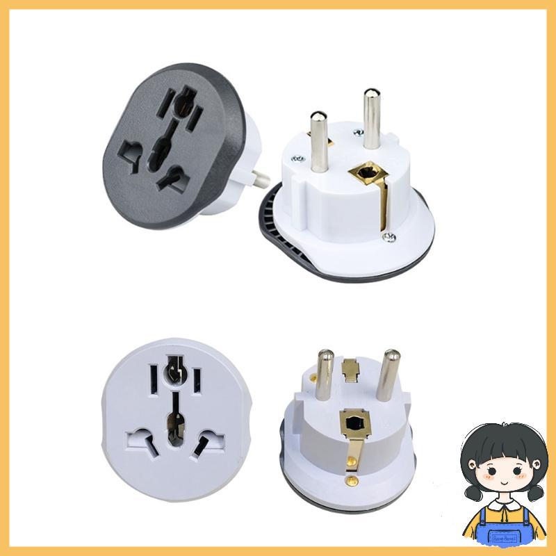 16A Europe/Germany Plug Adapter Eu Converter Travel Adapter Charger Converter