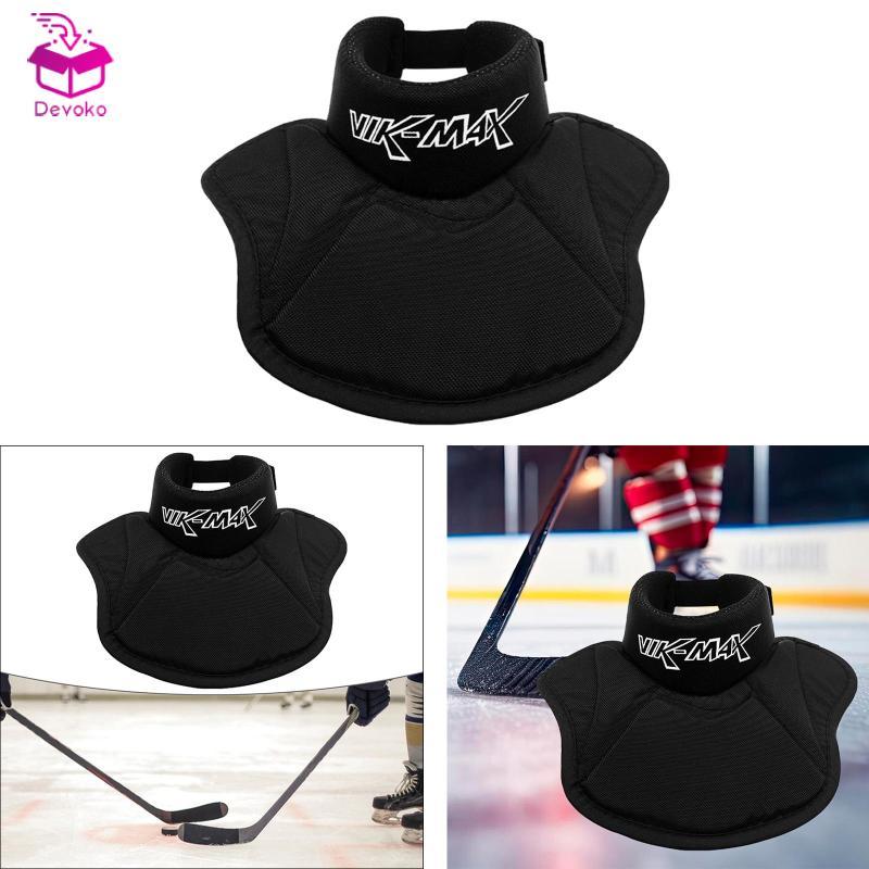 [chiwanji2mf] Goalie Neck Guard Ice Hockey Throat Protection Soft Durable Collar for Kids Adult Wint