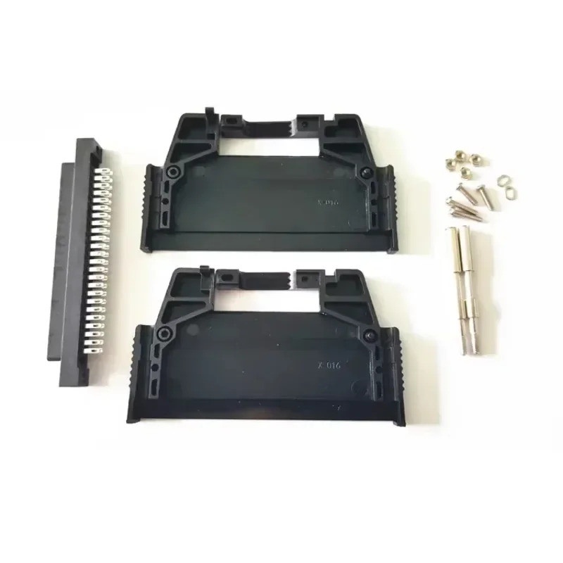 A6CON1 Connector 40 48 Pin สําหรับ Omron Mitsubish Q Series PLC I/O Connector Servo มอเตอร์ปลั๊ก FCN
