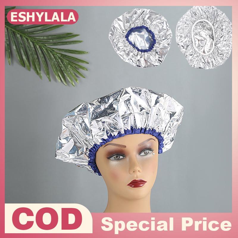 [Bea-t] 8 สาย thieAluminum Foil Cap Elastic Hair Coloring Cap Disposable Heat Shower [[ใหม่]