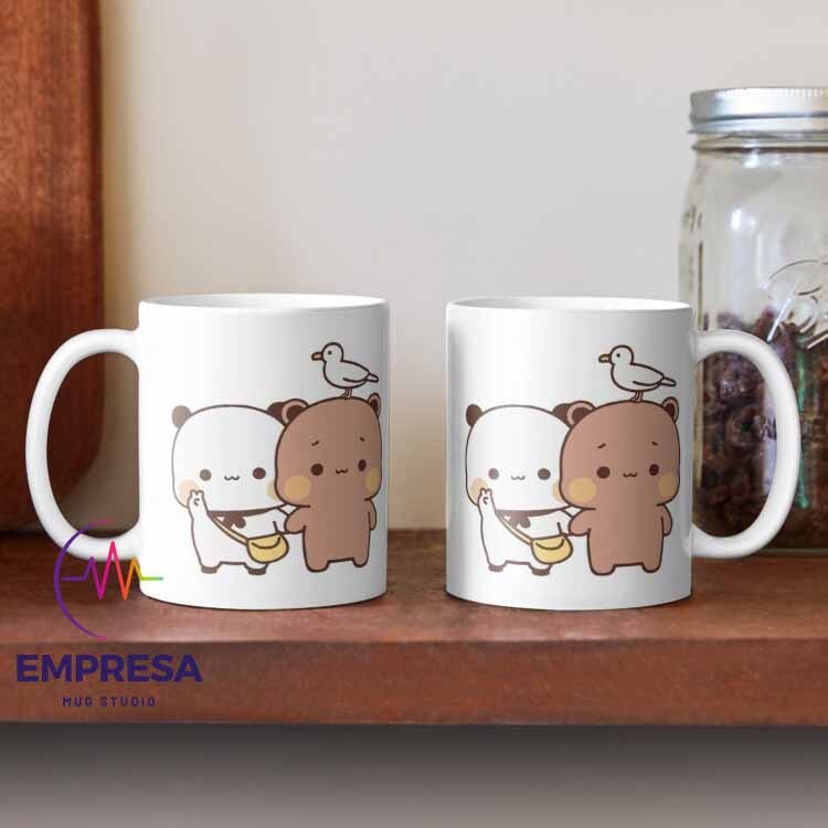 Panda Bear Bubu Dudu แก้วเซรามิค 11oz V3