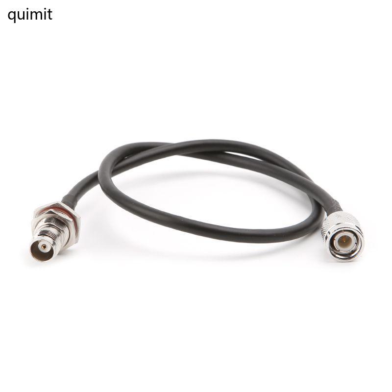 QUIM TNC ชาย TNC หญิง RG58 สายผมเปีย RF เราเตอร์สายเคเบิล