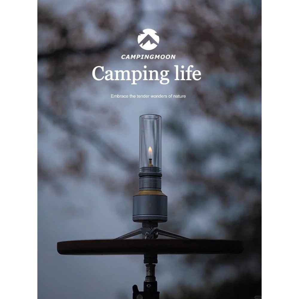 Coman Gas Light Outdoor Camping Light Gas Light Coman เทียน Steam Light บรรยากาศขนาดเล็กถังแก๊ส T-1D