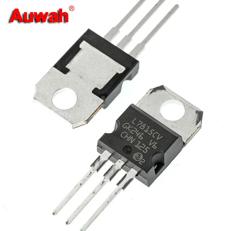 10 ชิ้น/ล็อต L7815CV 7815 TO-220 L7815 LM7815 15V 1.5A สามขั้วบวกตัวควบคุมแรงดันไฟฟ้า ICs ใหม่เดิม