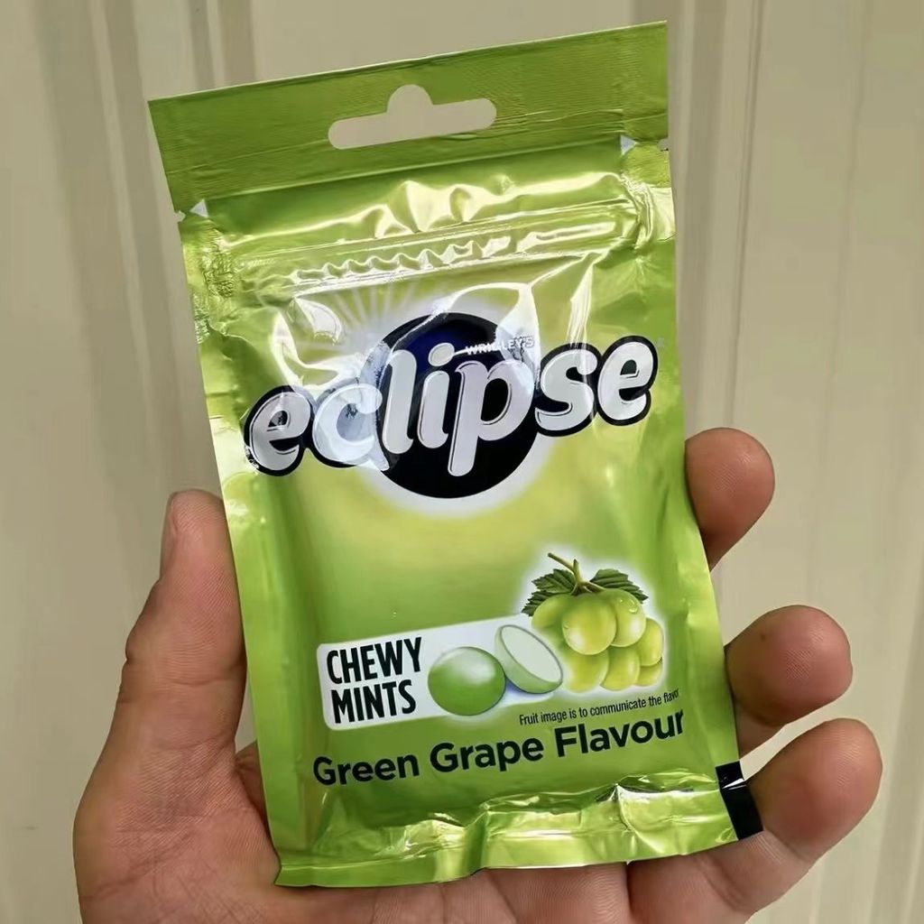 Hong Kong Daigou Eclipse Eclipse Jelly Fresh Breath ลูกอมมิ้นต์ปราศจากน้ําตาล Lemon Refreshing Super