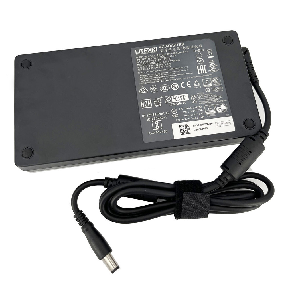 LITEON 19.5V 11.8A 230W AC Adapter Charger สําหรับ MSI GE63VR 7RF RAIDER