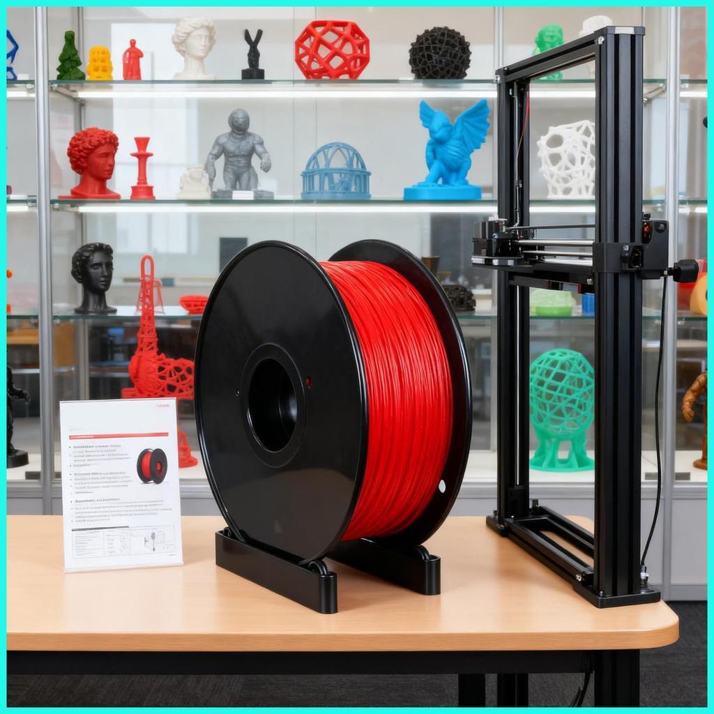 Filament Holder Smooth Feeding Universal Bracket ABS Mount Rack Filament Holder สําหรับโฮมออฟฟิศทําง