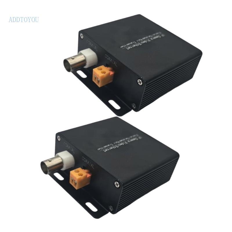 3C กล้องอินเทอร์เน็ต Coax Extender Ethernet To Coax Video Cable Converter รองรับเกียร์ 500M สําหรับร