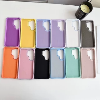 Magnetic attraction Ripple เคส Samsung Galaxy S26 Ultra S25 Ultra S24/S26Plus S25Plus S24Plus S23 Ultra New style Case ป้องกันการตก ซิลิโคน Soft เคสโทรศัพท์มือถือ