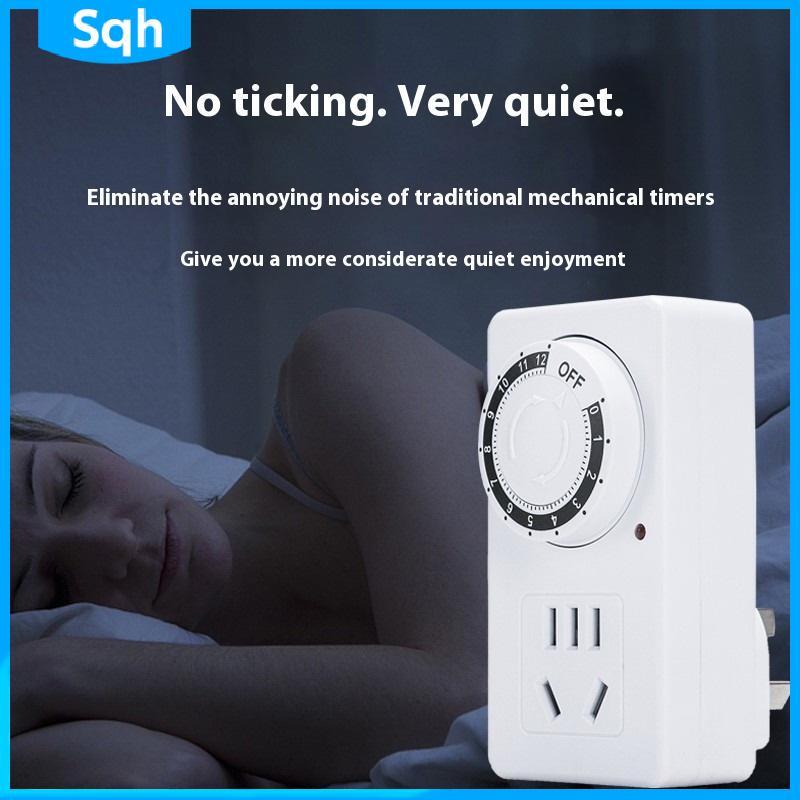 Bri Universal Mechanical Timer Switch Outlet 12/24 ชั่วโมง Cyclic Loop Plug สําหรับห้องครัว ywr