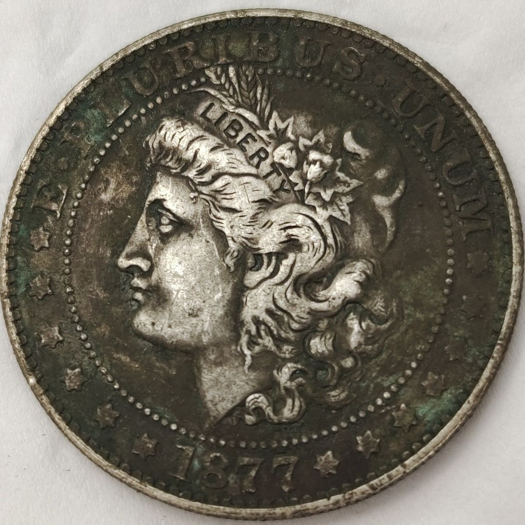 Ii Rare Edition Back to ของแท้ Rare Right Flow */Silver Dollar American Ende Morgan Back Bird Sterli
