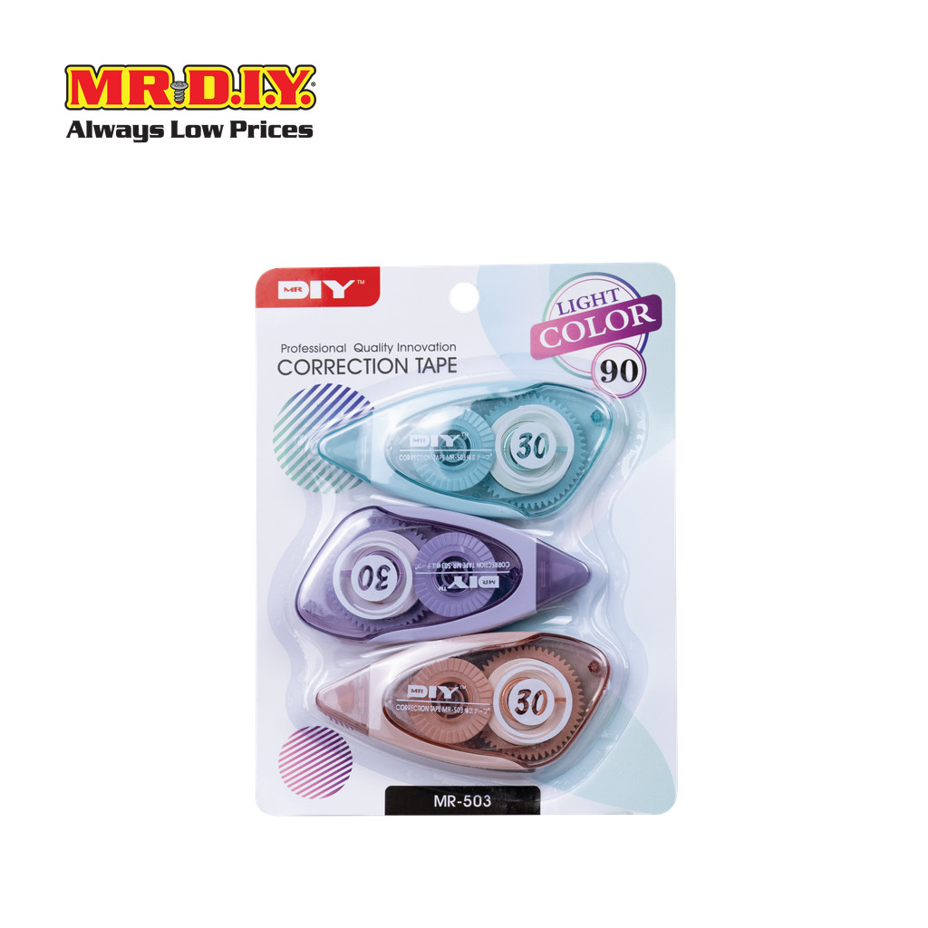 MR.D.I.Y. เทปลบคำผิด รุ่น MR-503 (3 ชิ้น/แพ็ก)_8952202