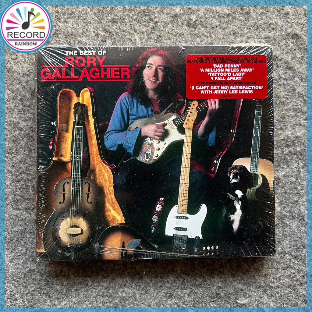 Rory Gallagher The Best Of Rory Gallagher Original 2CD Album [Sealed] Brand New 1Z04952 -TH2