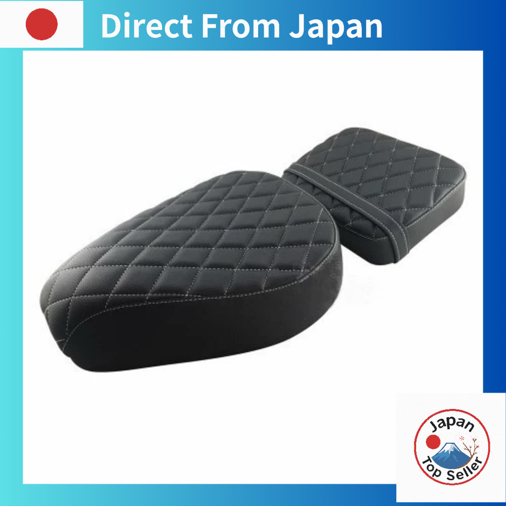 【นำเข้าจากญี่ปุ่น】CT125 Seat V2 Diamond Black เบาะคู่ Hunter Cub JA55 JA65 เบาะแต่ง CT125