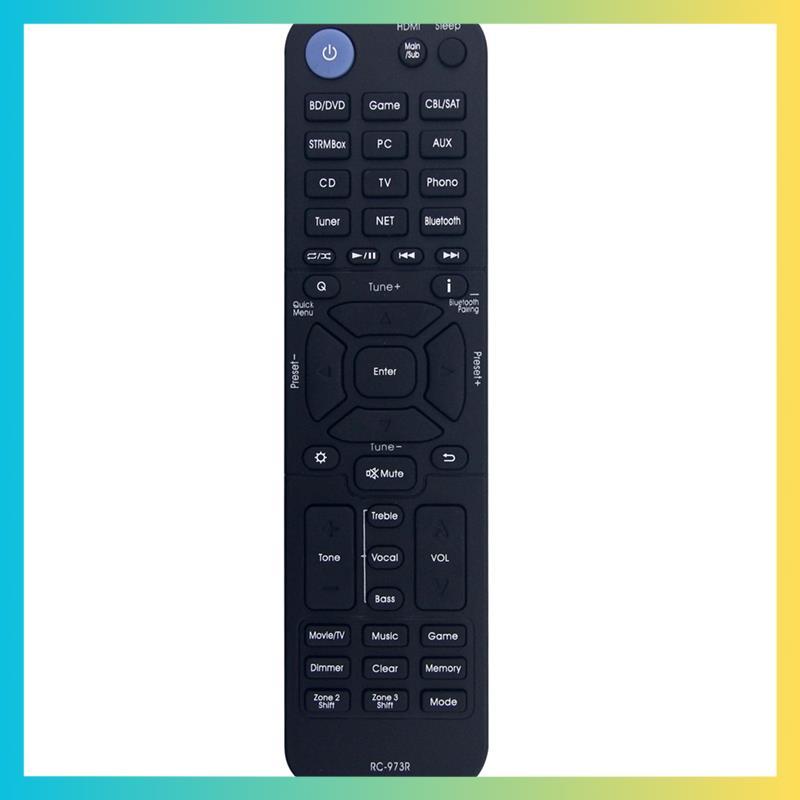 เปลี่ยนรีโมทคอนโทรล RC-973R สําหรับตัวรับสัญญาณ AV DRX-3.4 DRX-2.3 DRX-3.3 DRX-4.3 DRX-5.3 DTM-6rums