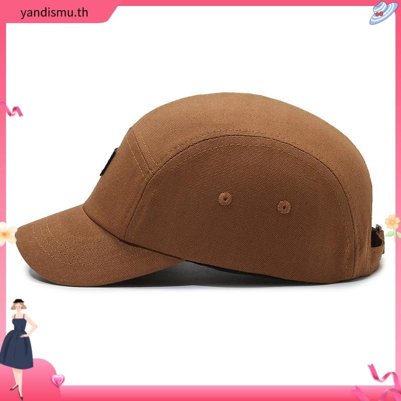 Goahat G505 หมวกแก็ป 5 Panel ผ้าลูกฟูก ปรับขนาดได้ ระบายอากาศดี