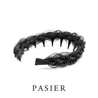 PASIER ที่คาดผมกันลื่นเจ้าหญิงปารีส รุ่น 3.0 ผ้าซาตินนุ่ม เครื่องประดับผม FB1658