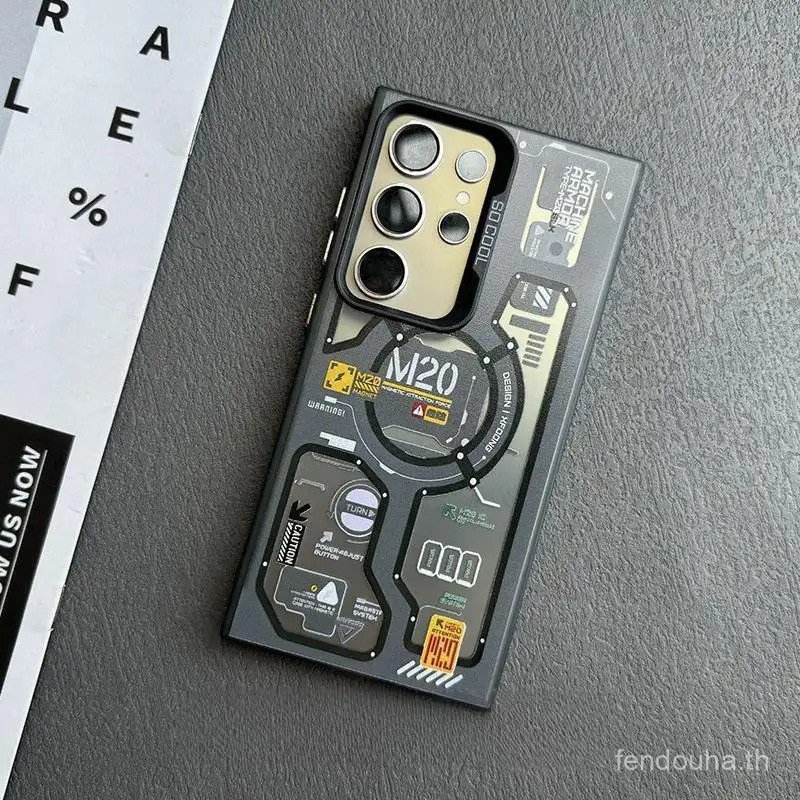 Niche เทคโนโลยี Sense Machinery Retro High-End อินเทรนด์กันกระแทกเคสโทรศัพท์เหมาะสําหรับ Samsung S25