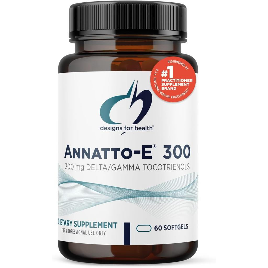 การออกแบบเพื่อสุขภาพ Annatto-E 300mg Annatto-E 300mg Healthy Trienyl Phhenolics วิตามิน E-Delta+Gamm