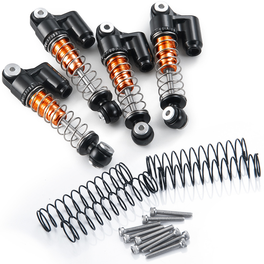 1/24 Axial SCX24 Gladiator โช้คอัพอิมัลชันน้ํามันเกลียวโลหะ