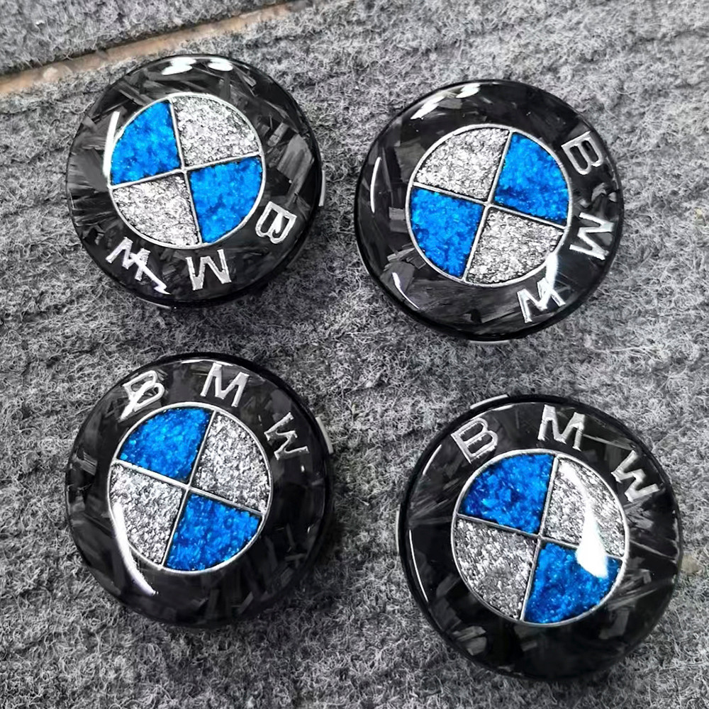 คาร์บอนไฟเบอร์แท้ Badge Hood โลโก้ด้านหลังสัญลักษณ์สําหรับ BMW 3 series E21 E30 E36 E46 E90 E91 E92 E93
