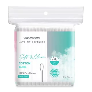 Watsons วัตสัน สำลีก้าน 80 ก้าน.