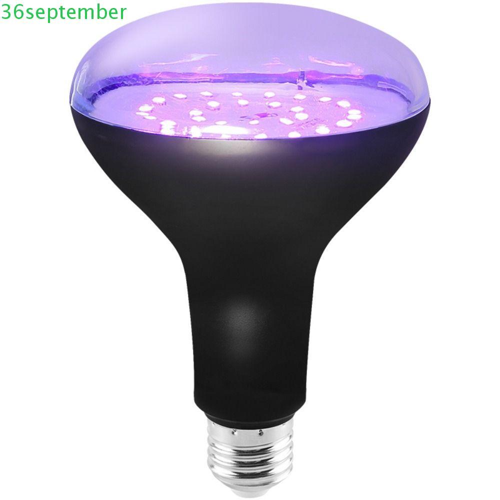 SPEPEMBER UV Purple Bulb, Aluminium 360 Glow Decorative Bulb, Night Light E26/E27 เกลียว 15W 85-265V