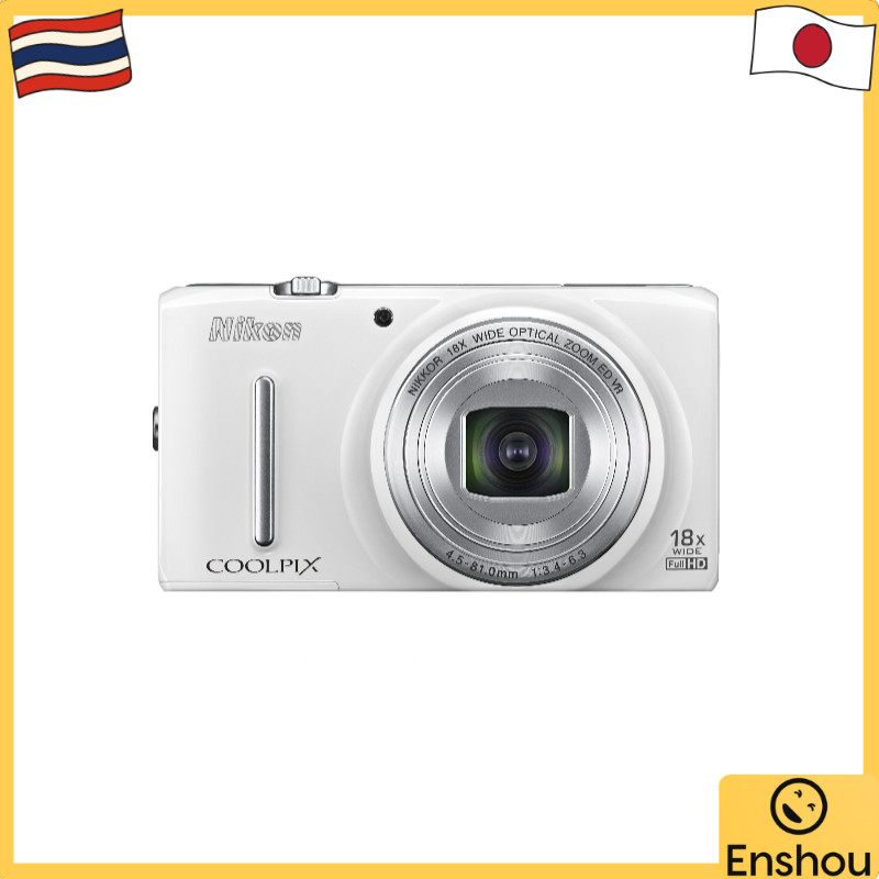 จากญี่ปุ่น [สินค้ามือสอง]Nikon Digital Camera COOLPIX S9400 Optical 18x Zoom, 18.11 MP, Elegant Whit