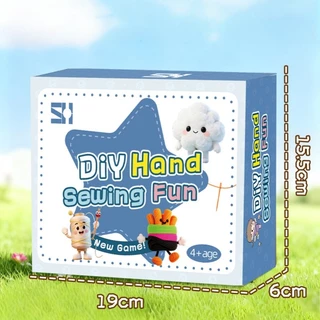 COD ชุดอุปกรณ์เย็บผ้าสักหลาด การ์ตูน น่ารักมาก DIY ธีมชานม สามารถใช้เป็นจี้ได้ เสริมพัฒนาการ
