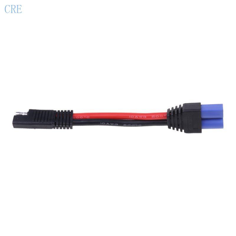 CRE 10 AWG SAE To EC5 ชายปลั๊ก SAE แหล่งจ่ายไฟอะแดปเตอร์ยานยนต์สาย SAE To EC5 หญิงปลั๊ก Conne