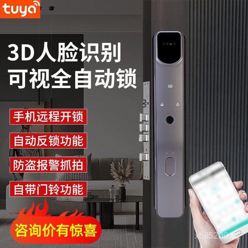 ภาพ Graffiti Cats Eye ในครัวเรือนระบุอิเล็กทรอนิกส์ล็อคลายนิ้วมือสมาร์ทล็อค 3d Face สมาร์ท Anti-thef