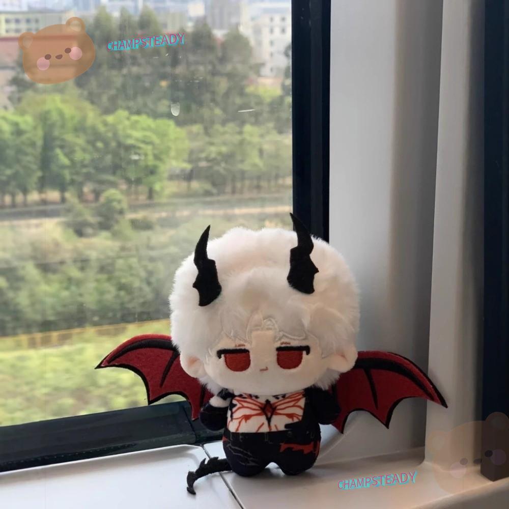 CHAMPSTEADY Love and Deepspace Doll, Devils Wings Anime Sylus Demon Doll, 10 ซม.รูปการ์ตูนจี้ตุ๊กตาข