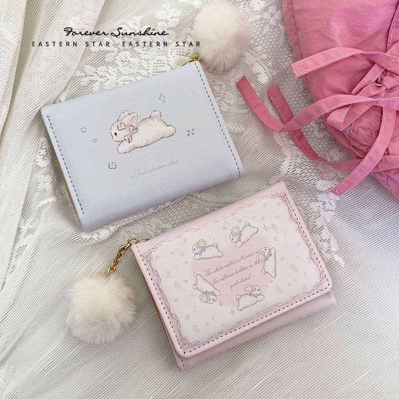 _fx Niche Girl Dream Wallet - ลด 20%! กระเป๋าสตางค์ขนาดกะทัดรัด มีหลายช่องเก็บบัตร ดีไซน์น่ารักแบบกา