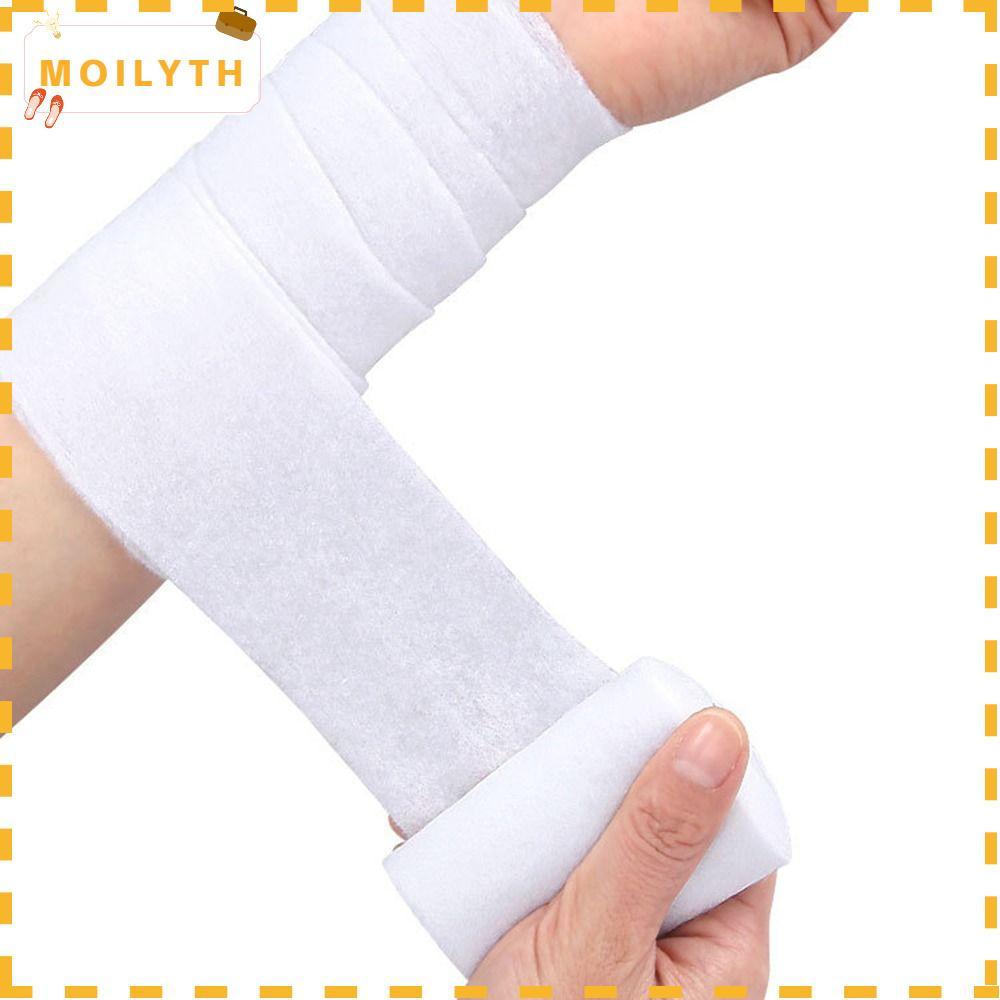 MOILYTH Cast Padding Wrap, Soft Absorbent Undercast Padding Roll, Breathable Cotton Gauze Roll