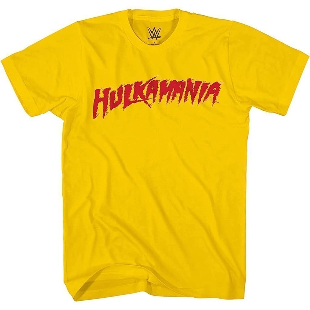 พิมพ์ออกแบบเสื้อยืดผู้ใหญ่ WWE Superstar Hulk Hogan เสื้อ - Hulkamania Hollywood Hogan - เสื้อยืด Ch