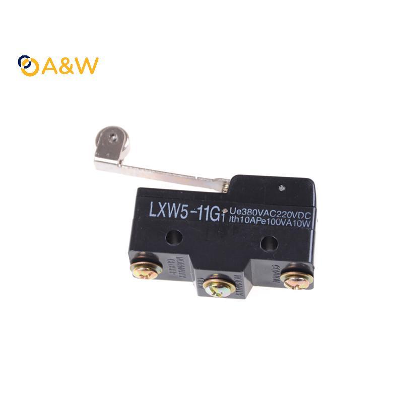 A&W LXW5-11G 2.6" Long Roller Lever Basic Micro Limit Switch