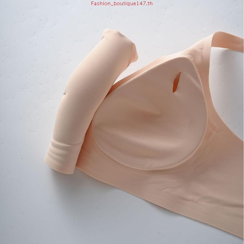 [มีส่งด่วน] Kumi Bra บราคอวี  โครงJelly ดันอกชิด เนินอกสวยทันที ใส่สบาย ยับยั้งแบคทีเรีย ระบายอากาศด