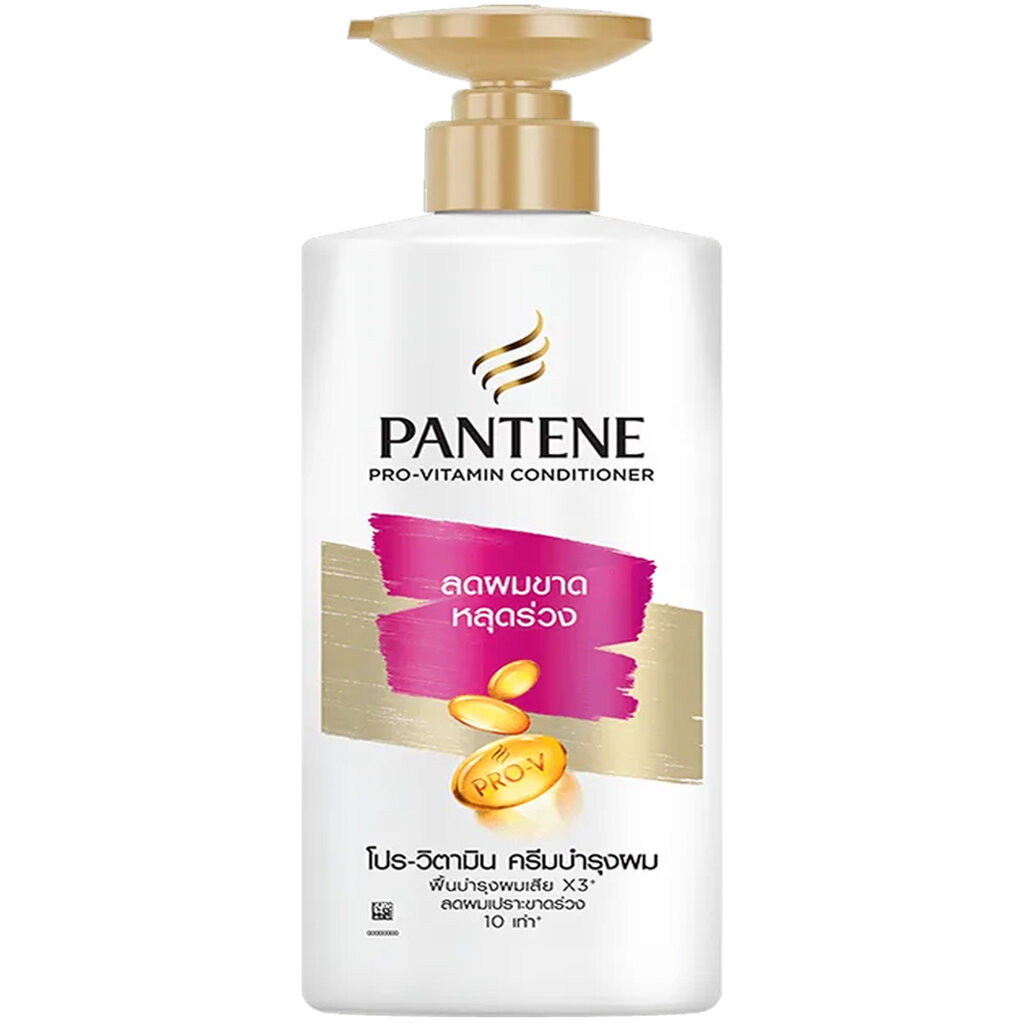 LeeMart ครีมนวดผม แพนทีน Pantene 380ML ครีมบำรุงผม แพนทิน ครีมนวด ทรีตเม้นท์ Pantine ขวดปั๊ม สีชมพู แฮร์ฟอล ขนาด 380 มล.