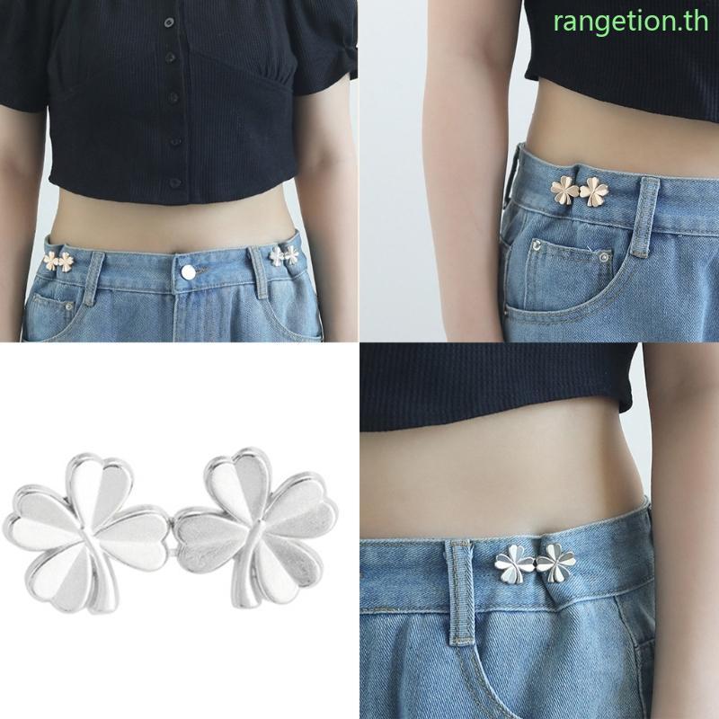 RAN คลิปเข็มกลัดโลหะผสมสําหรับผู้หญิงกางเกงกระชับเข็มขัดโลหะผสม Trading Pin Buckle